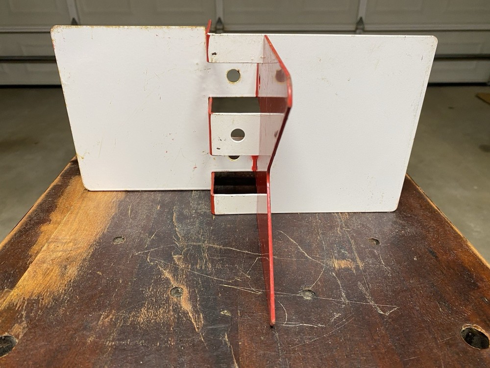 Original Railroad Switch Stand Target ( Metal )