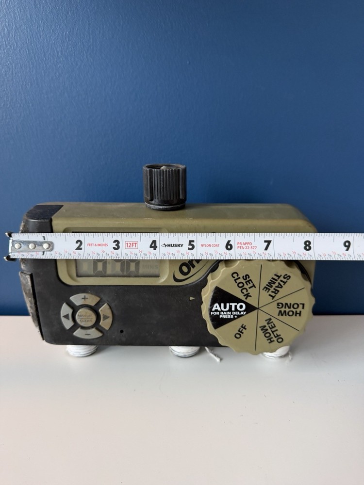 Orbit 56082 3-Outlet Programmable Hose Watering Timer Digital Rain Delay