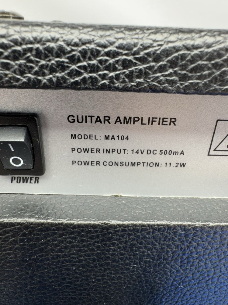 First Act MA104 Practice Guitar Amplifier With Power Adapter
