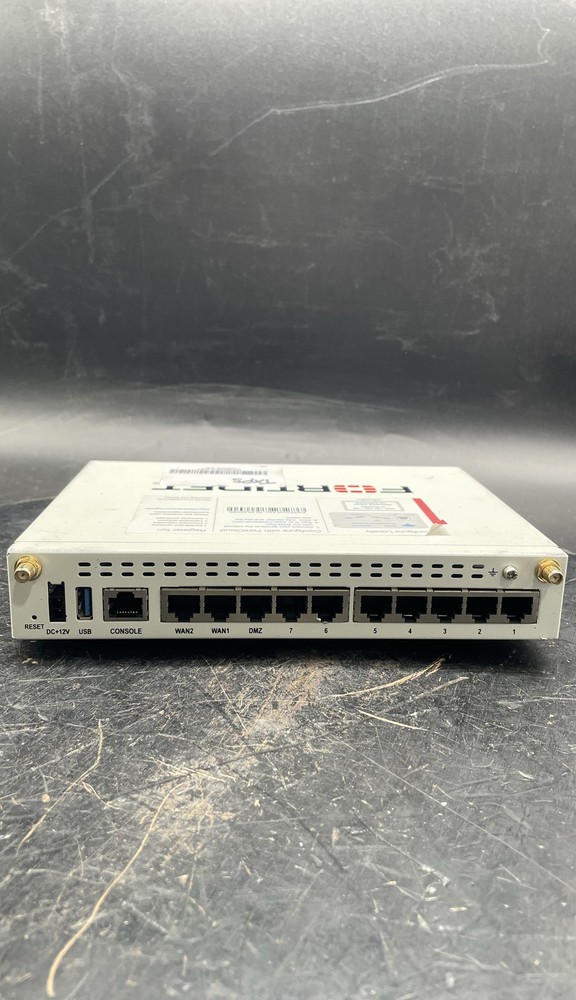 Fortinet FortiWiFi FWF-60E Firewall Wireless Security Appliance Unit