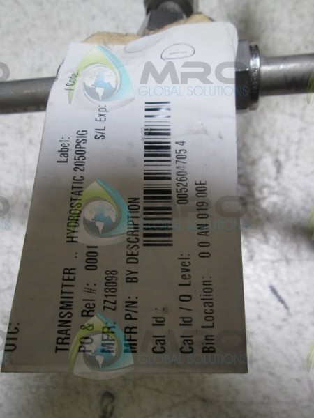 HYDROSTATIC TRANSMITTER 2050 PSIG NSNP
