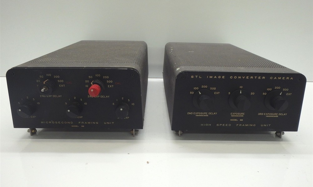 STL Image Converter Camera High Speed 6B and Microsecond 9B Framing Units