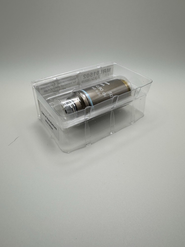 Nikon Plan 50x Oil Microscope Objective Lens (NEW Never Opened)