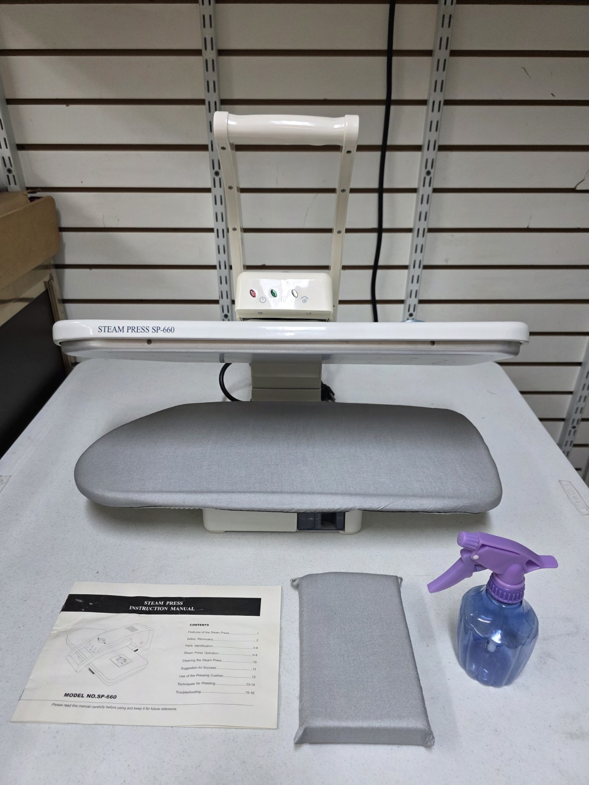 Steam Press SP-660 Professional Steam Fabric Press Machine