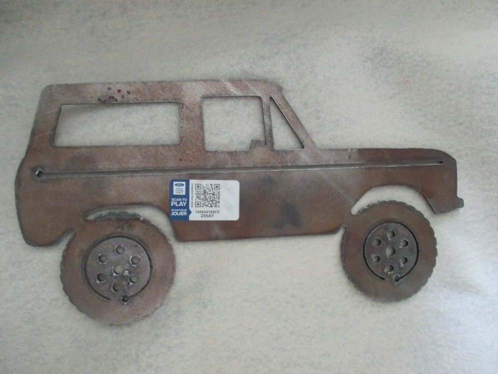 Ford Bronco Replica Metal SUV