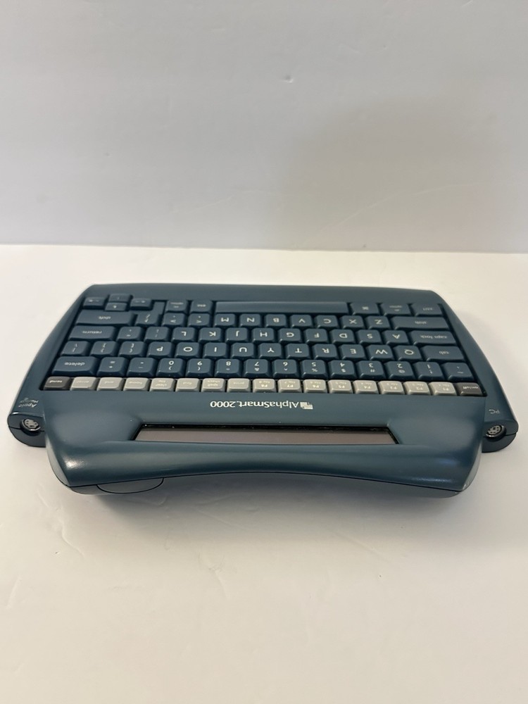 AlphaSmart, 2000 Portable Keyboard Word Processor With Owners Manual