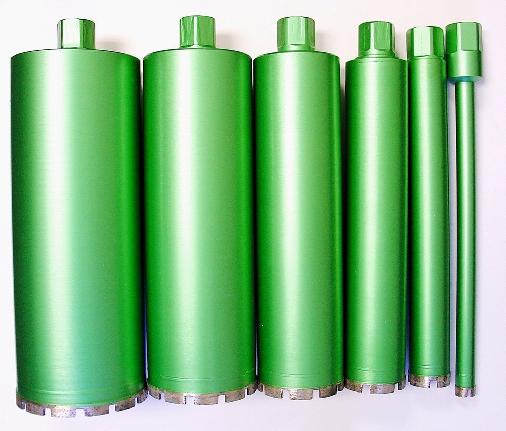 1" - 6" Wet Diamond Core Drill Bits For Concrete With Medium Aggregate