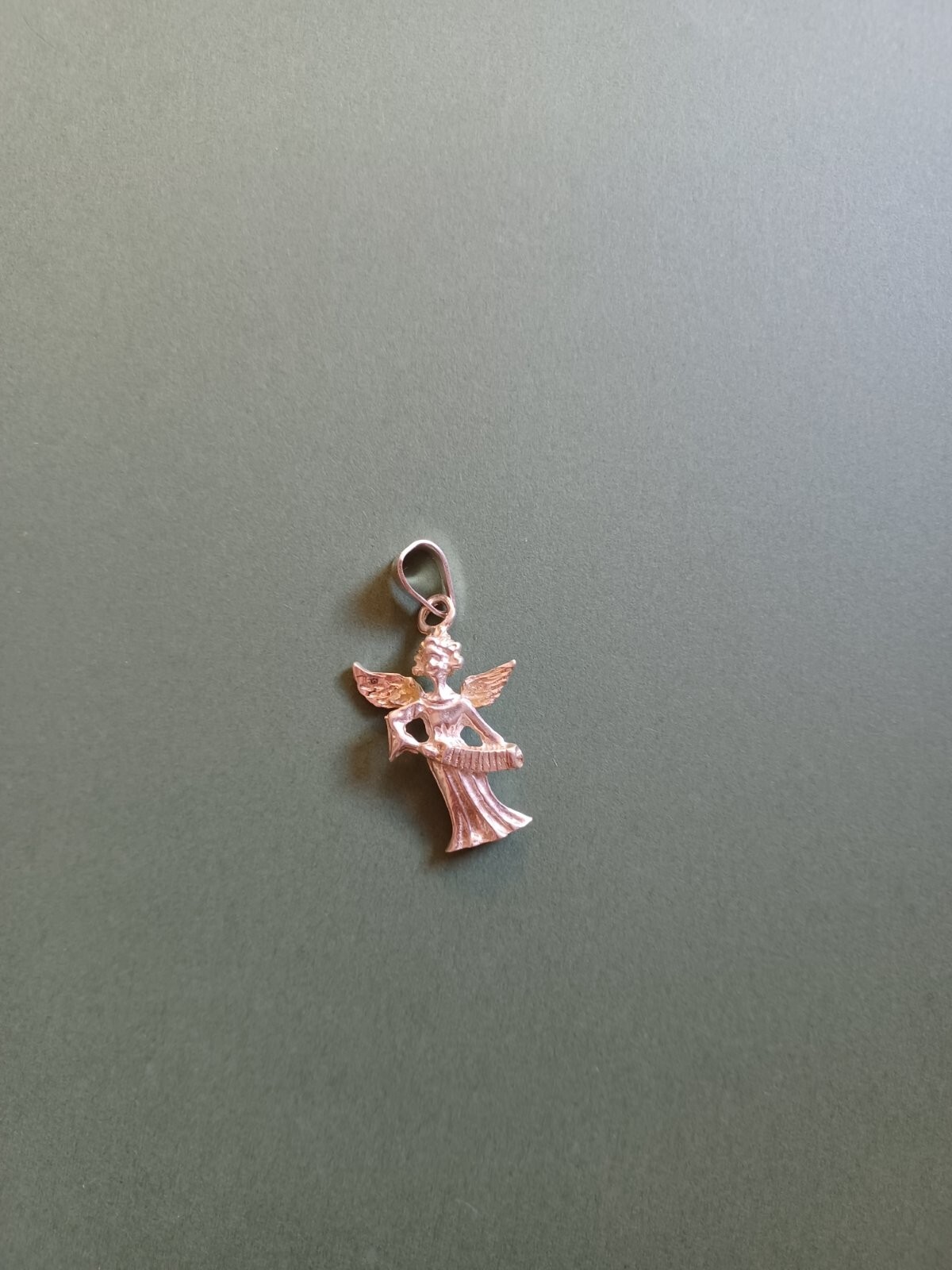 Antique Sterling Silver Angel Charm 4,81 grams