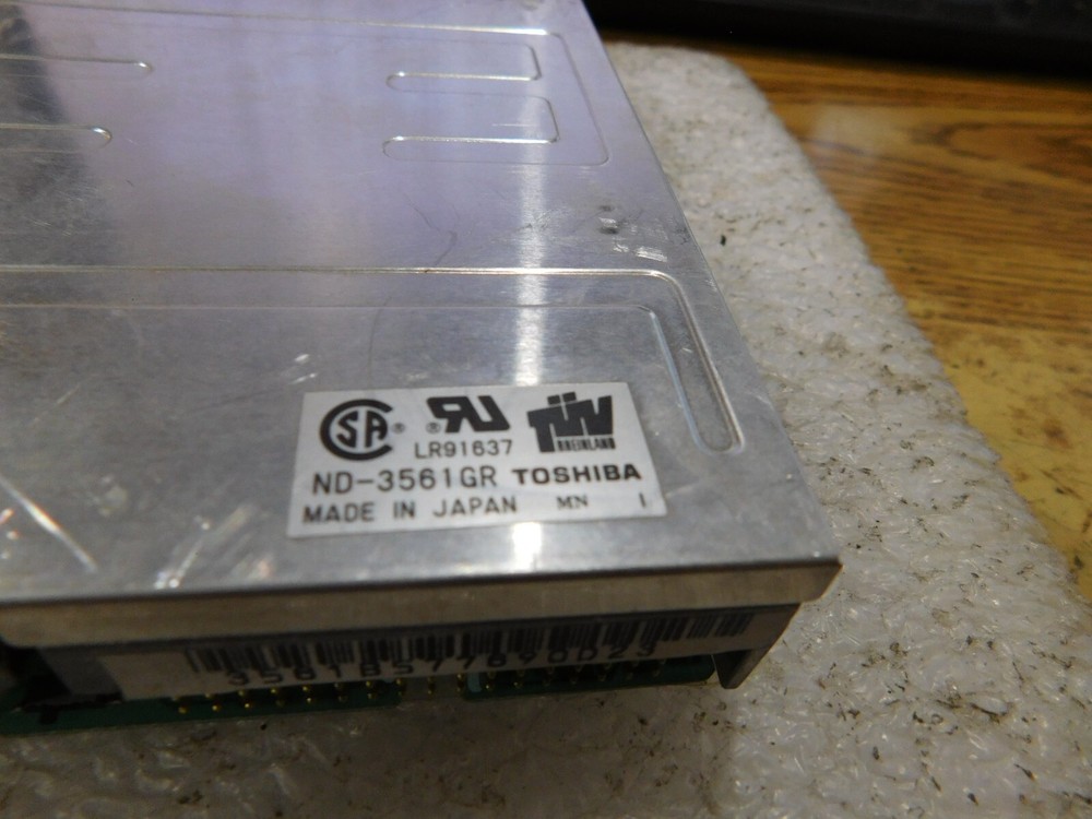 Toshiba Model: ND-3561GR Floppy Drive.