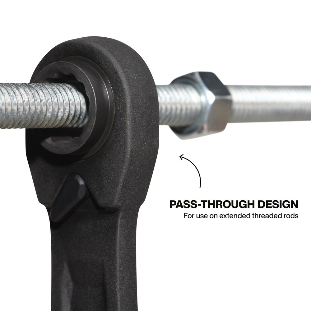 Klein Tools 68215 4-in-1 Ratcheting Wrench, Medium