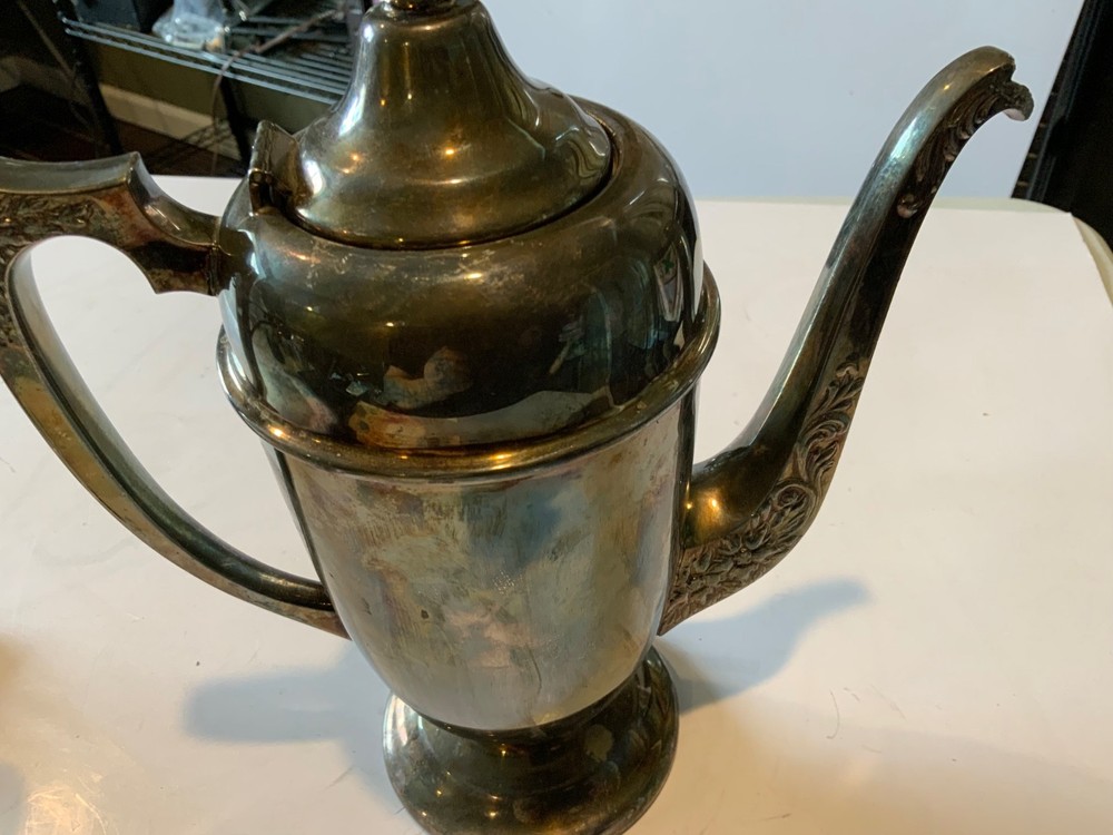 VINTAGE GREGG SILVER plated PITCHER