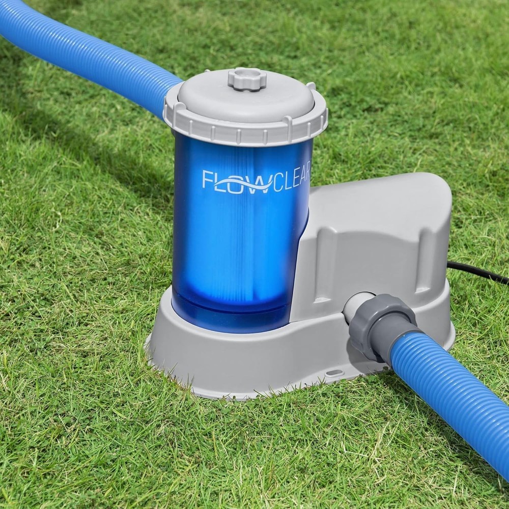 Flowclear 1,500 gal. Transparent Filter Pump