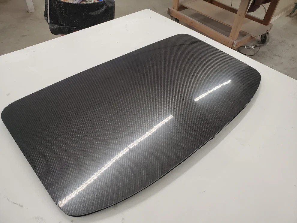 Ford Fox body Mustang '79-'93 Carbon Fiber Sunroof Delete