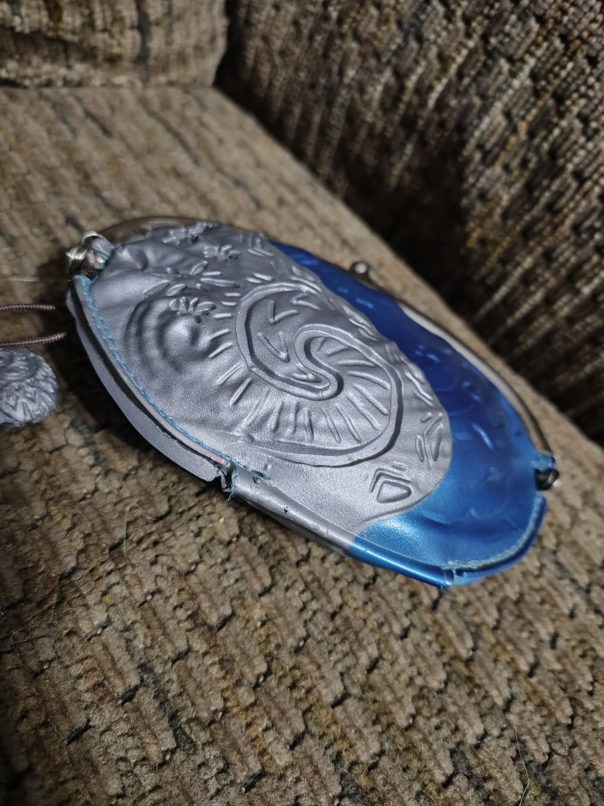 Disney Store Moana Coin Purse Heart Of Te Fiti Stone Shape Clean