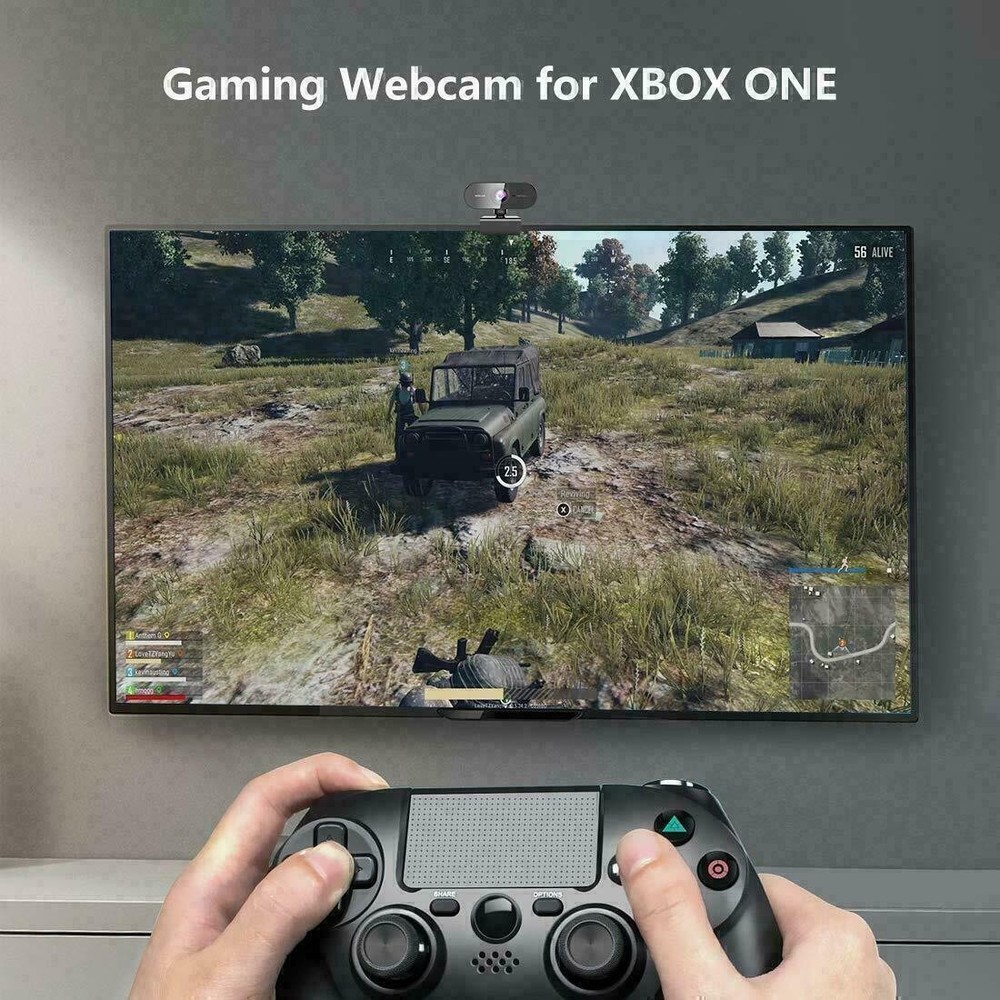 Webcam Full HD 1080P USB Web Camera Built-in Microphone PC Mac Computer Laptop