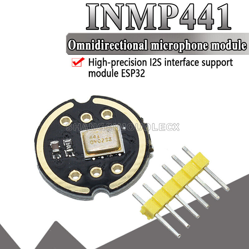 INMP441 24-Bit I2S Interface Omnidirectional Microphone Digital Sensor Module