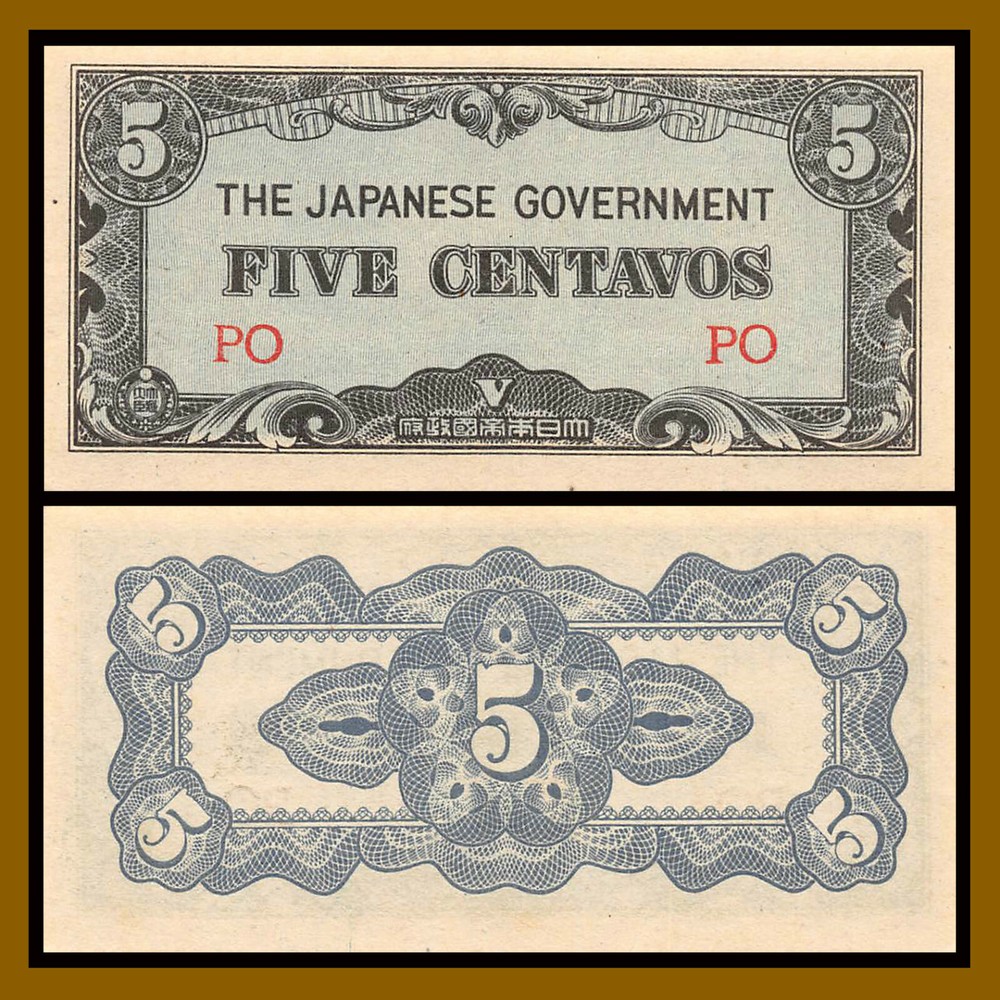 Philippines 5 Centavos, 1942 P-103a Unc