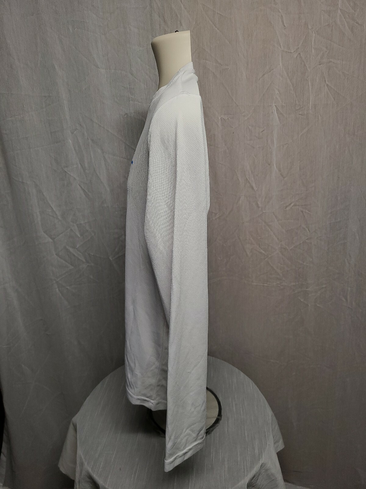 NYRR Dash to the Finish Line 5k Run Adult Medium White Long Sleeve Jersey