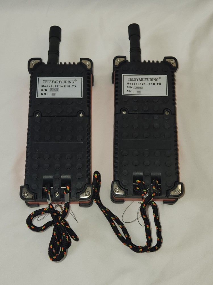 F21-E1B 6 Button Hoist Crane Industrial Remote Control Wireless Transmitter TS