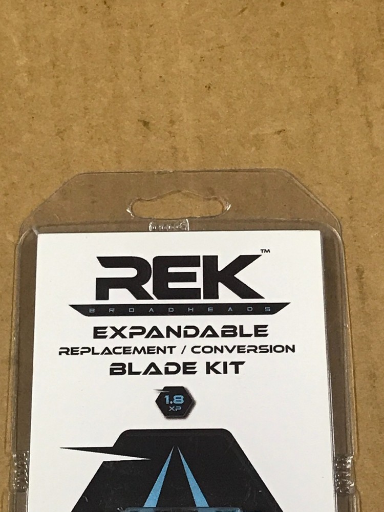 New Rek Expandable Replacement/Conversion Broadheads Blade Kit