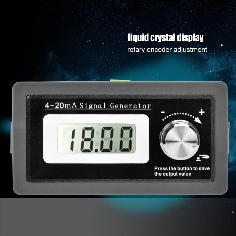 4-20mA Signal Generator LCD Display High Accuracy Current Loop Transducer Tes...