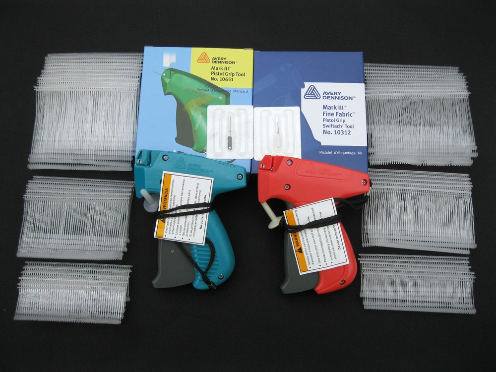 Combo Avery Dennison  Guns Fine & Regular plus 2000  Barbs