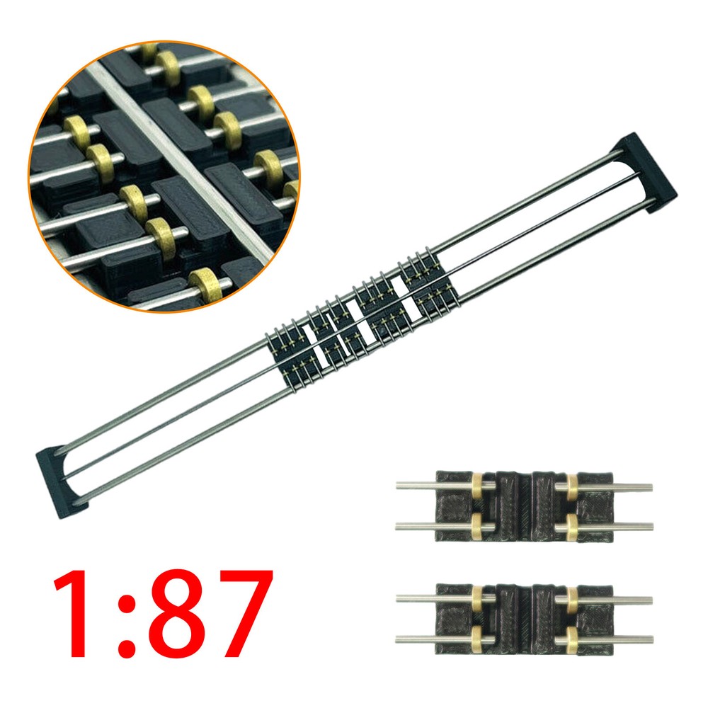 1:87 Model Train HO Scale DIY Accessories Treadmill Track Test Stand Test Bench