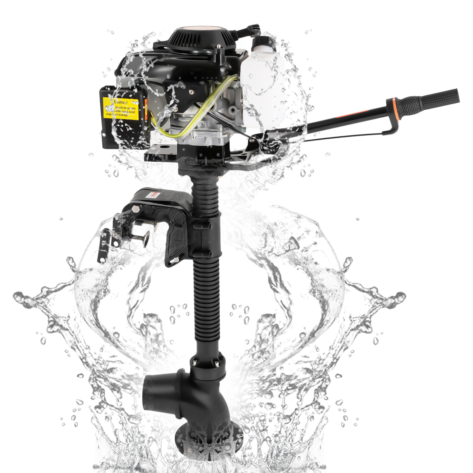 4 Stroke 4.0 JET PUMP 4HP Gas Outboard Motor Motor Heavy Duty Boat Engine US