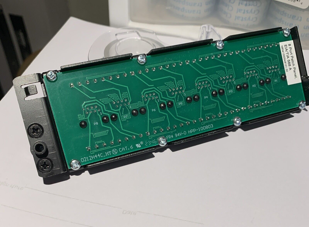 Structured Cable Products Cat.6 Patch Panel Module PP-8-CAT6