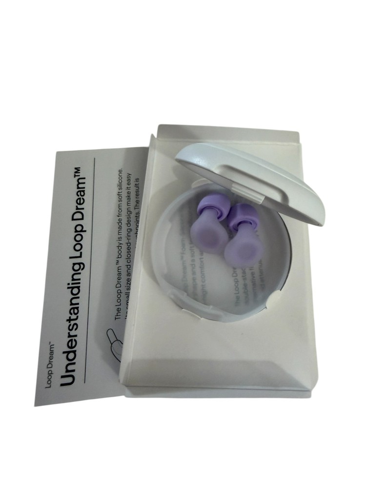 Loop Dream Earplugs for Deep Sleep, Napping and Snoring - Lilac