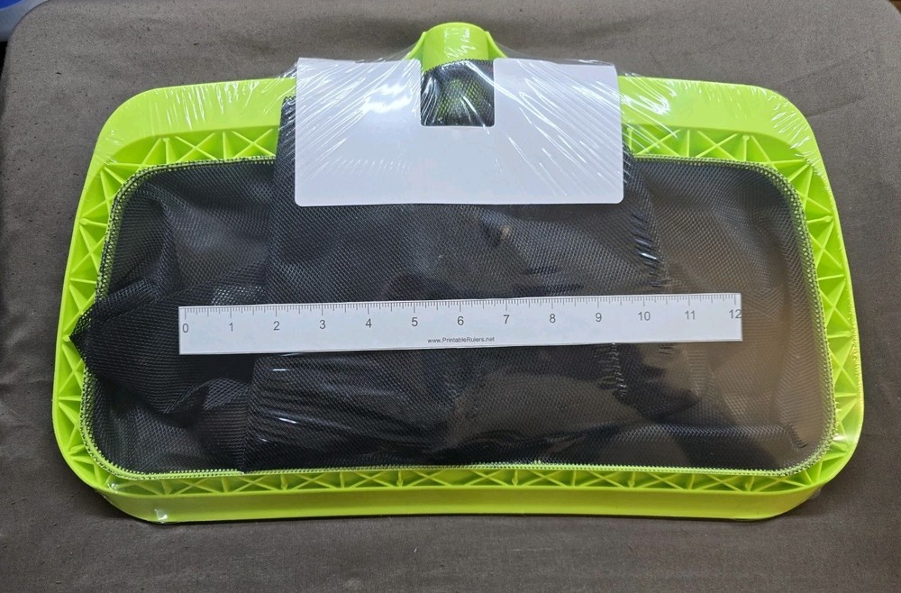 Sepetrel Swimming Pool Leaf Skimmer Net,Reinforced Frame Deep Rake