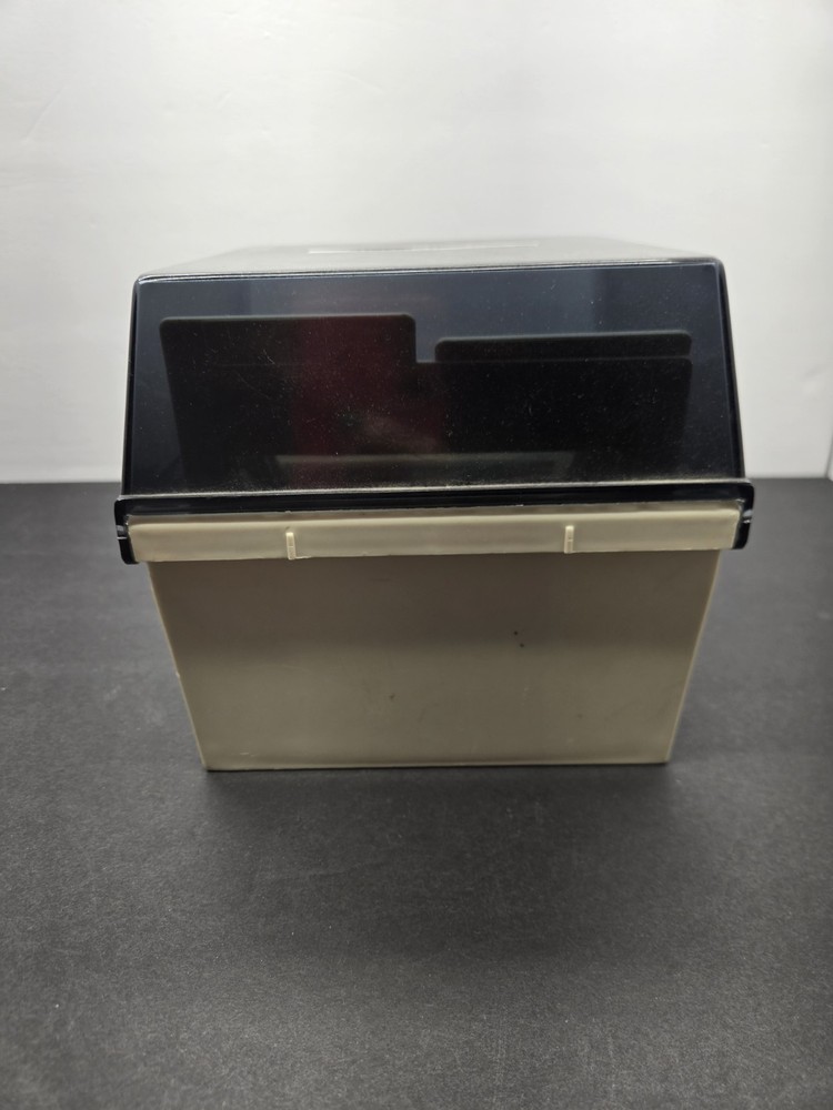 ComputerMate 5.25" Floppy Disc Hard Strorage Case Removable Dividers