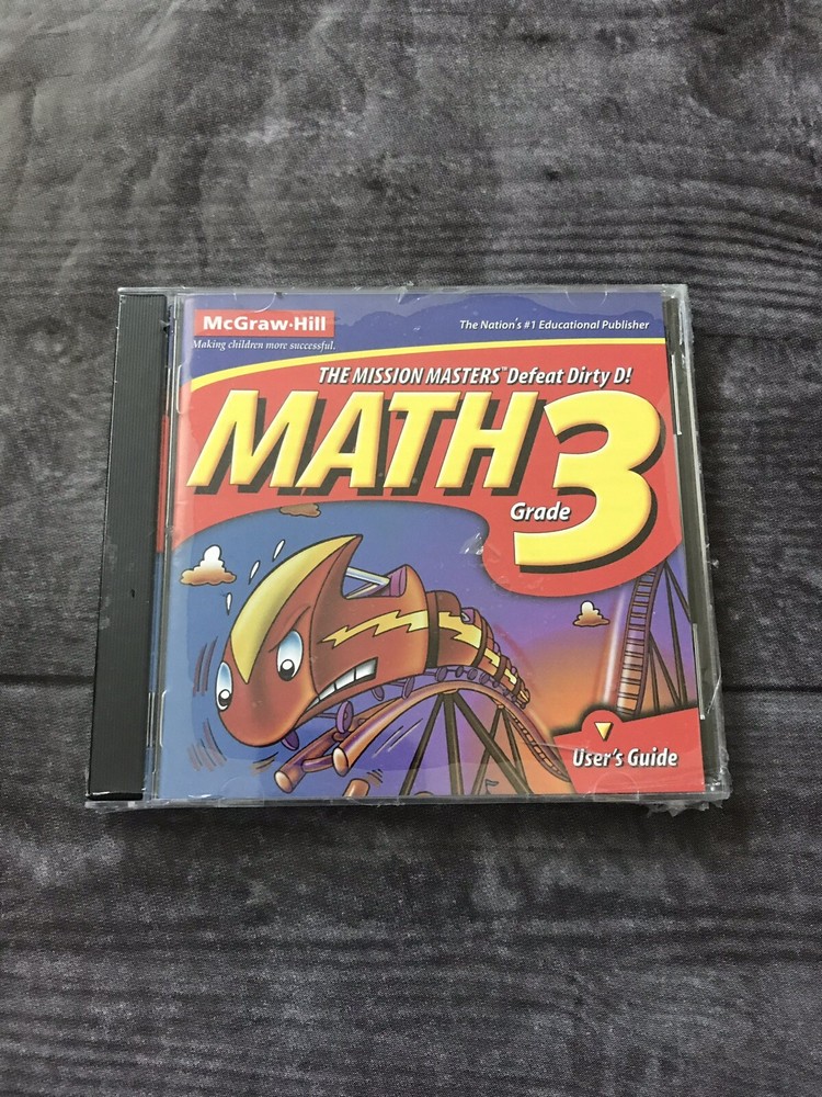 McGraw Hill: Math Grade 3 - THE MISSION MASTERS: Defeat Dirty D CD
