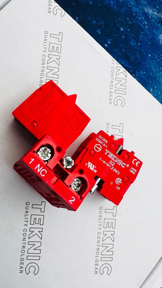Teknic S2 Push Button Contact Block Units NC BLOCK PUSH BUTTON BLOCK