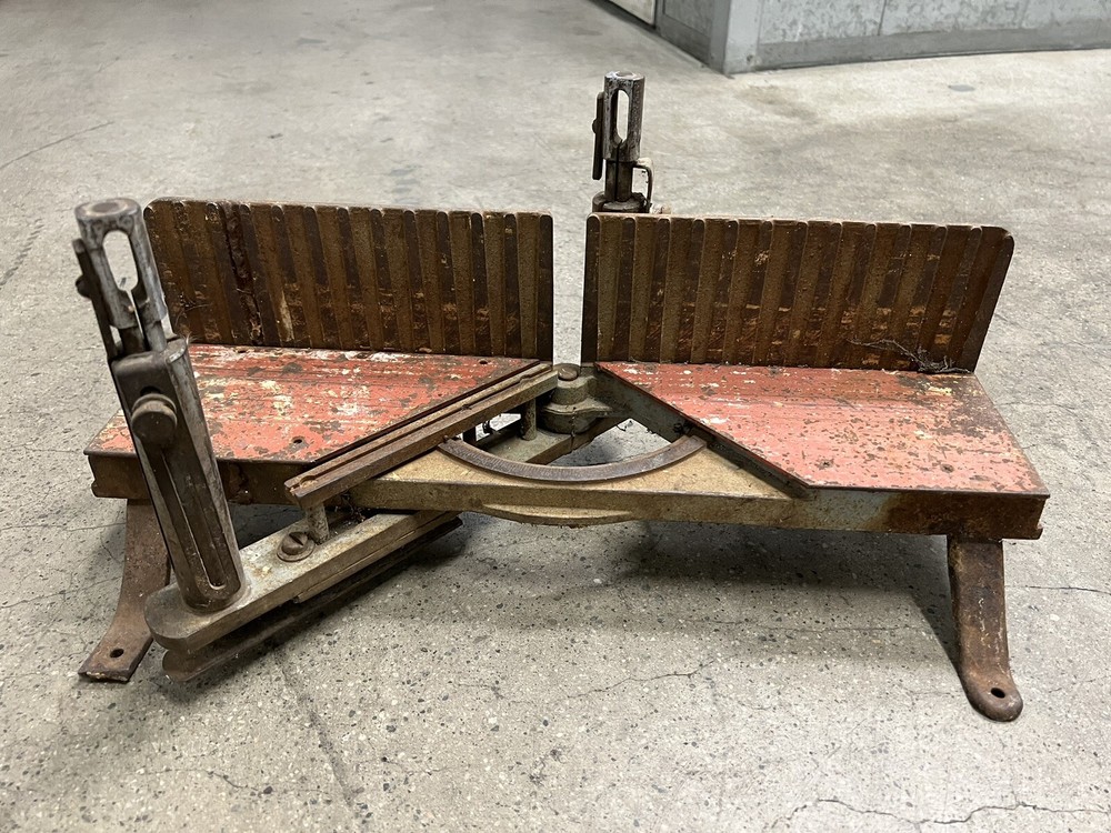 Antiques miter box miter saw box