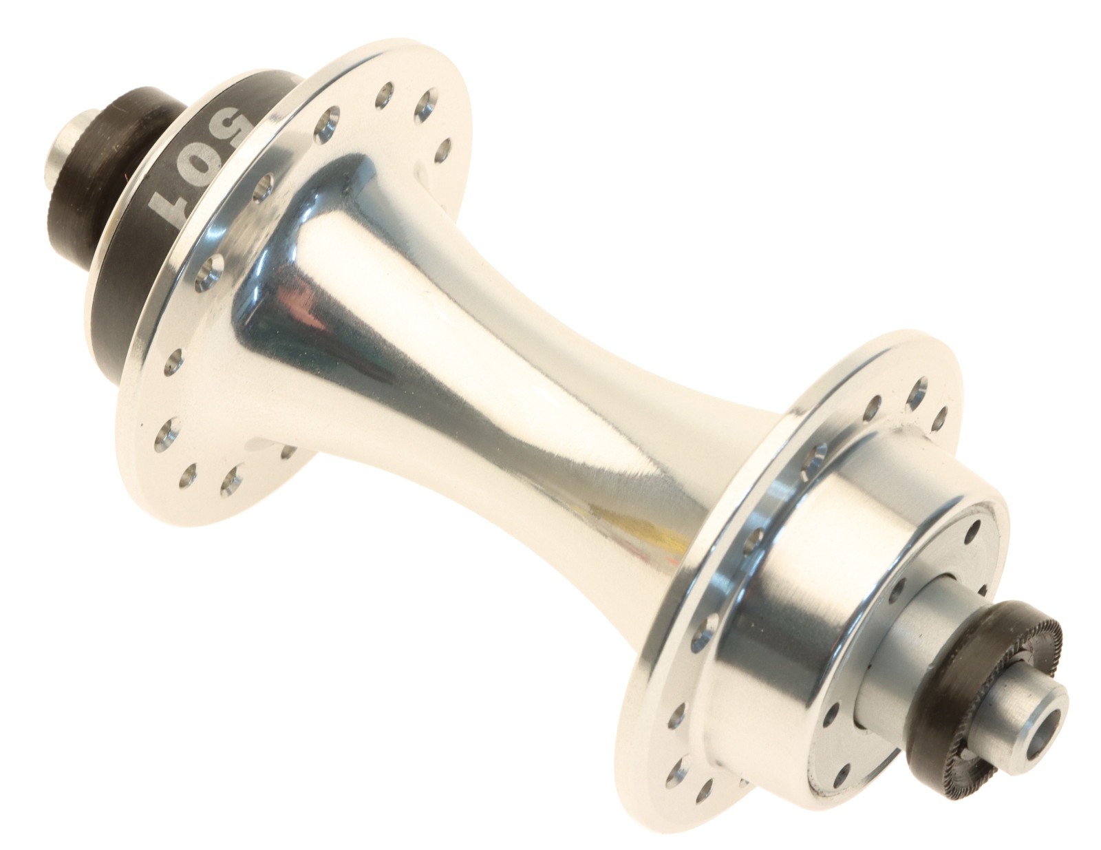 Mavic 501 Hubset Pair 28h English Freewheel Quick Release 130mm Silver NOS NIB