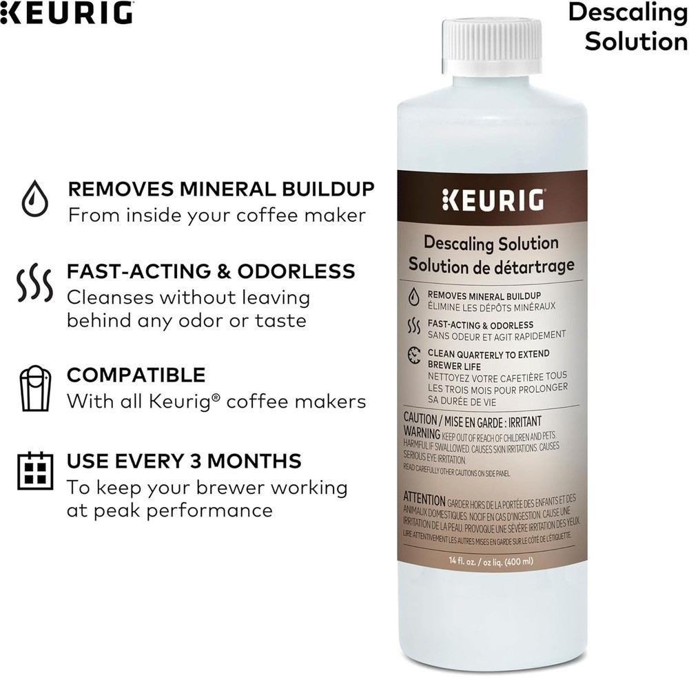 Gentle and Effective 3- Maintenance Kit for K-Cup Coffee Makers, 7 Count