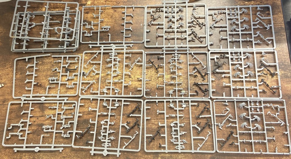 Vintage 2000s Games Workshop Sprews,
