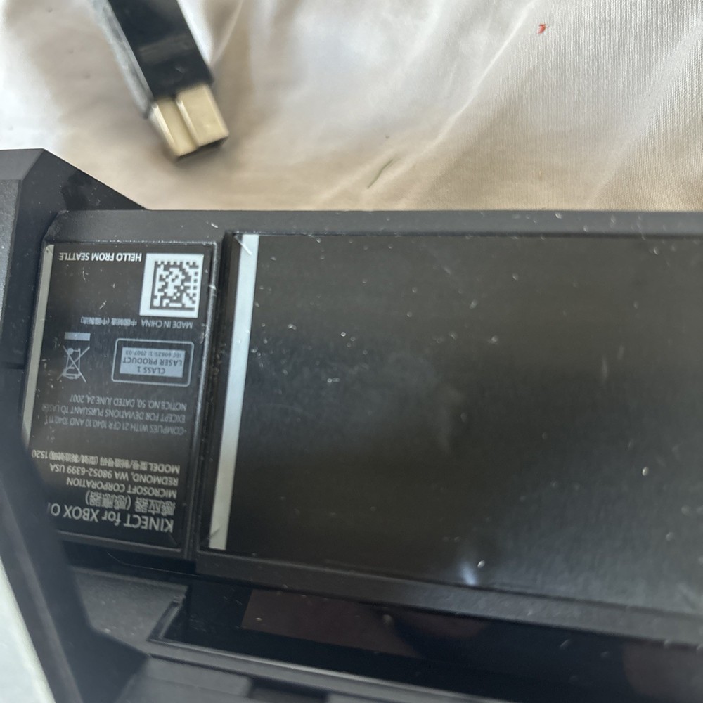 Genuine Microsoft Xbox One Kinect Sensor Camera Black Model 1520