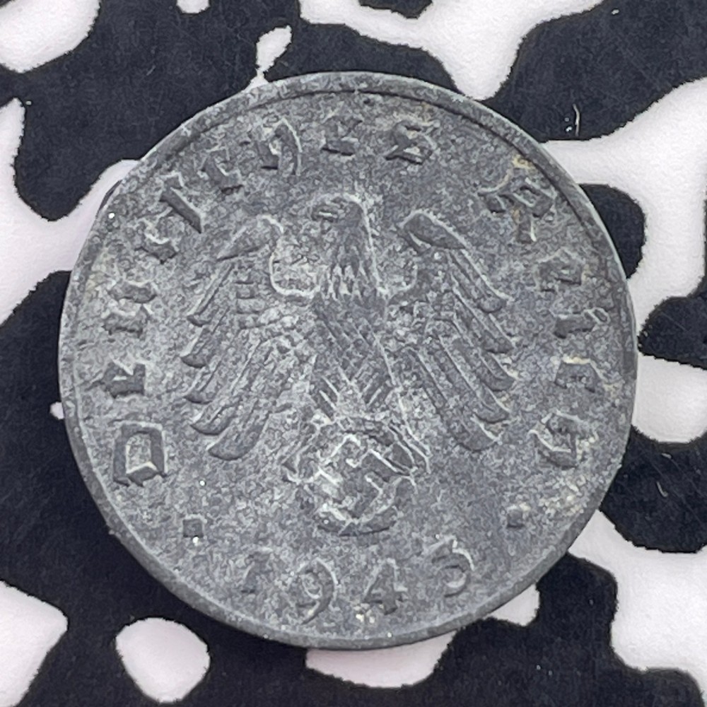 1943-A Germany 1 Pfennig Lot#C7393