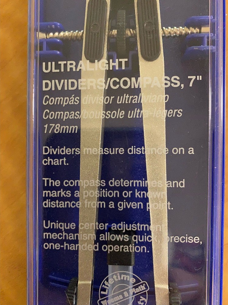 Weems & Plath Ultralight Dividers/Compass