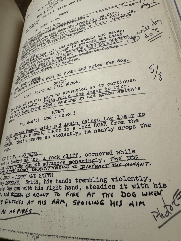 Lost in Space ORIGINAL Production Archive Briskin Bible - Scripts - Irwin Allen