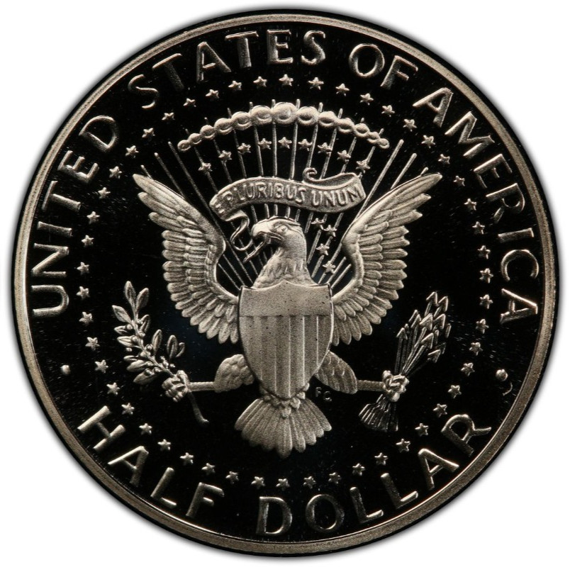 2008-S Clad Proof Kennedy Half Dollar 50C
