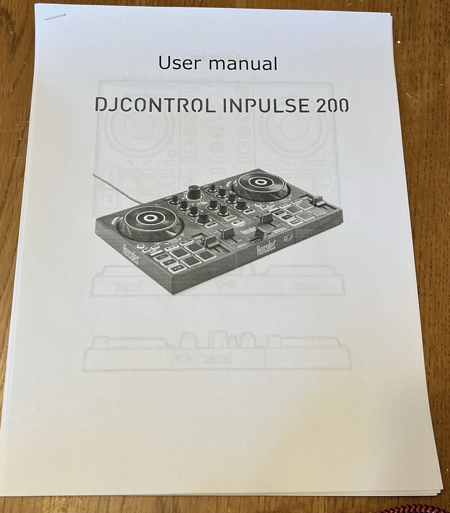 EUC Hercules DJCONTROL IMPULSE 200