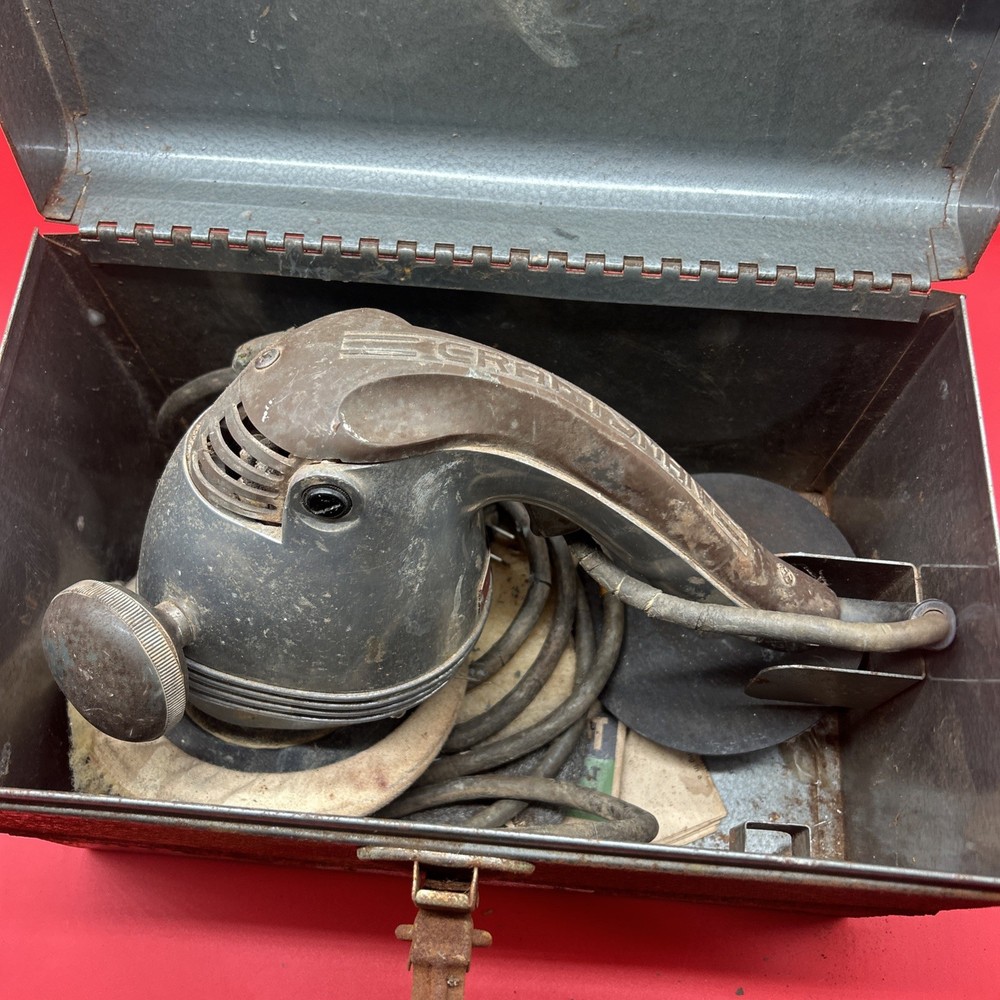 Vintage Sears Roebuck Craftsman Tools Disc Sander/Buffer- Model 207.2561 W Box