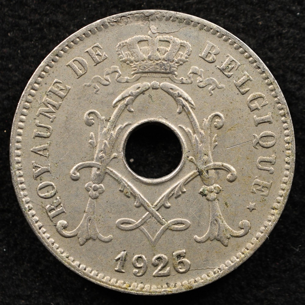 Belgium 10 Centimes 1925, Coin, Inv#I239
