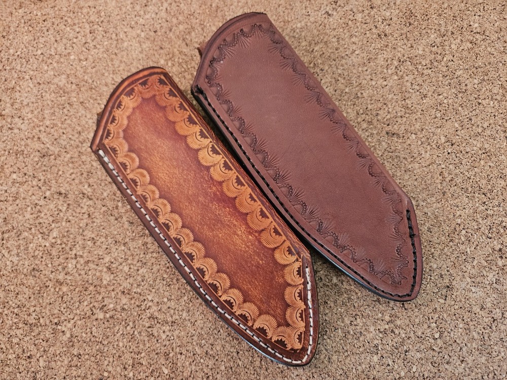 Spyderco Mule Team Knife Leather Sheath Custom Made Options