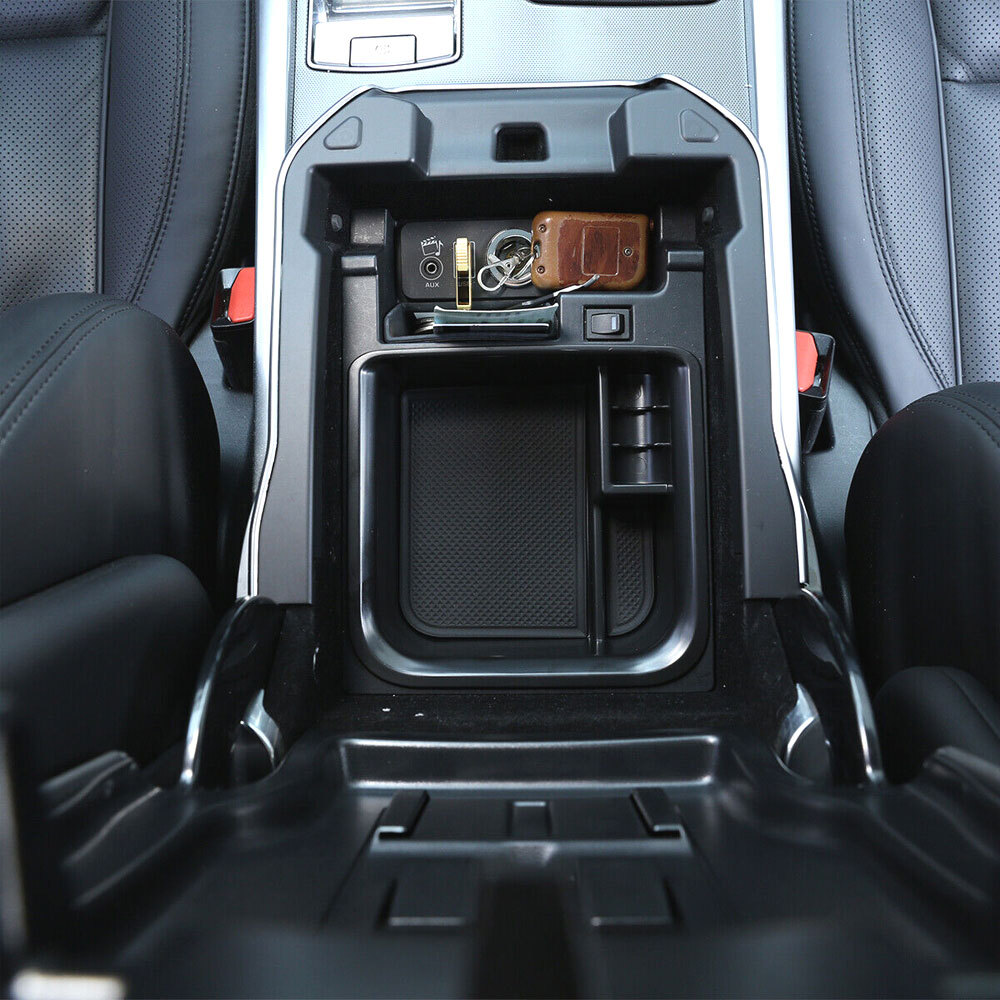 Interior Console Cooler Box Storage Insert Trim For 2014-2017 Range Rover Sport