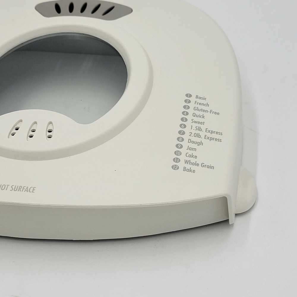 NEW Hamilton Beach Bread Maker Machine Replacement Lid for Model 29881 Type BM07