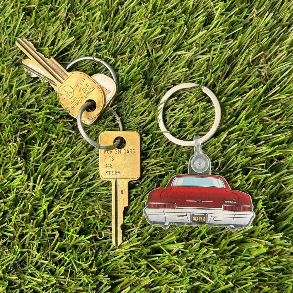 1966 Chevy Impala Acrylic Keychain